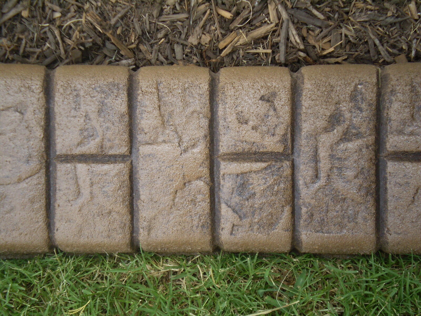 Brick stamp detail
